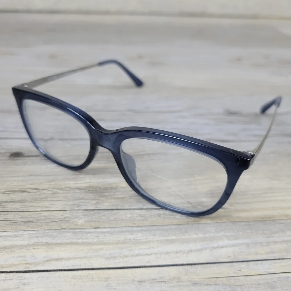 Michael Kors Eyeglasses Frames MK 4073U Seattle 3221 Navy Blue Silver 52-16-140